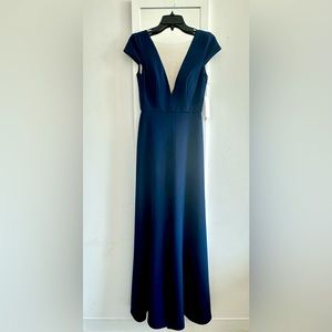 BRAND NEW Jenny Yoo Cara Dress in Midnight Blue, Size 4